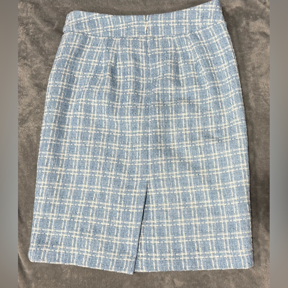 NWT Ann Taylor Lined Tweed Pencil Skirt - Picture 5 of 8